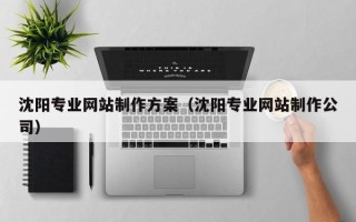 宿州沈阳专业网站制作方案（沈阳专业网站制作公司）